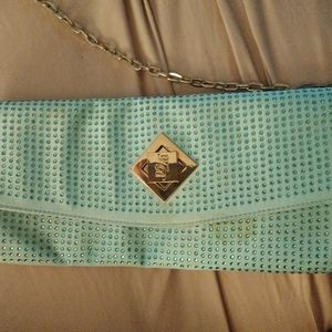 Tory Burch Glitter Clutch Handbag